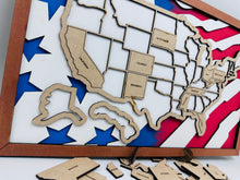 Load image into Gallery viewer, US State Travel Map