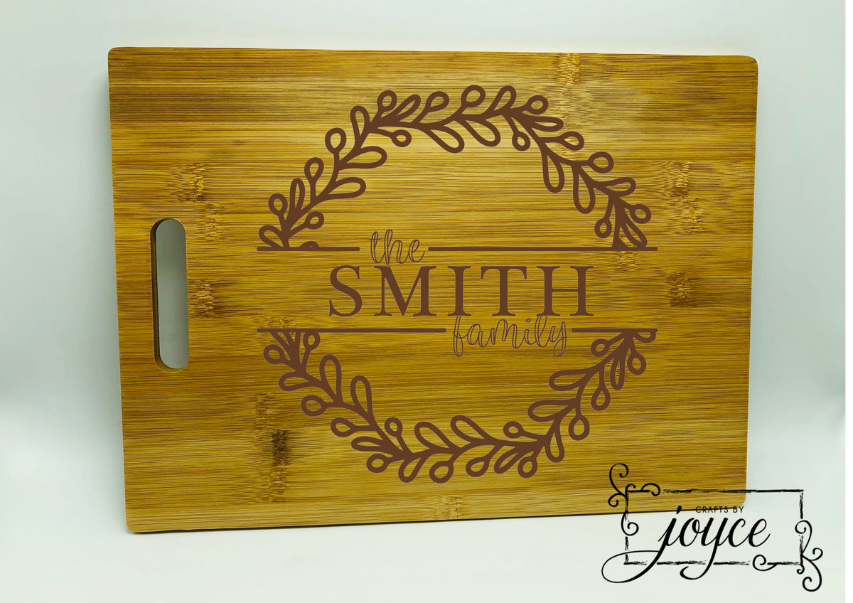 Custom Engraved Cutting Board