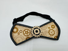 Load image into Gallery viewer, Wooden Gear Bowtie