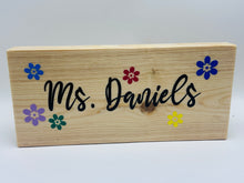 Load image into Gallery viewer, Personalized Wood Block
