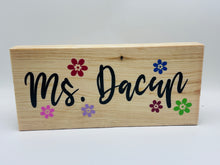 Load image into Gallery viewer, Personalized Wood Block