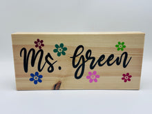 Load image into Gallery viewer, Personalized Wood Block