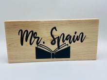 Load image into Gallery viewer, Personalized Wood Block