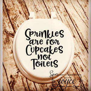 Toilet Seat Decal